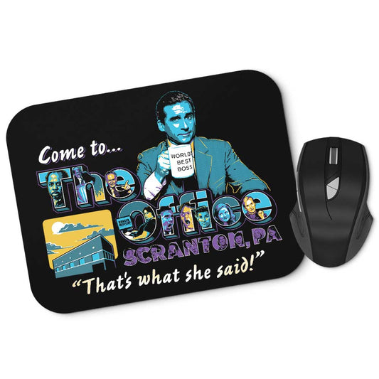 Come to Scranton - Mousepad