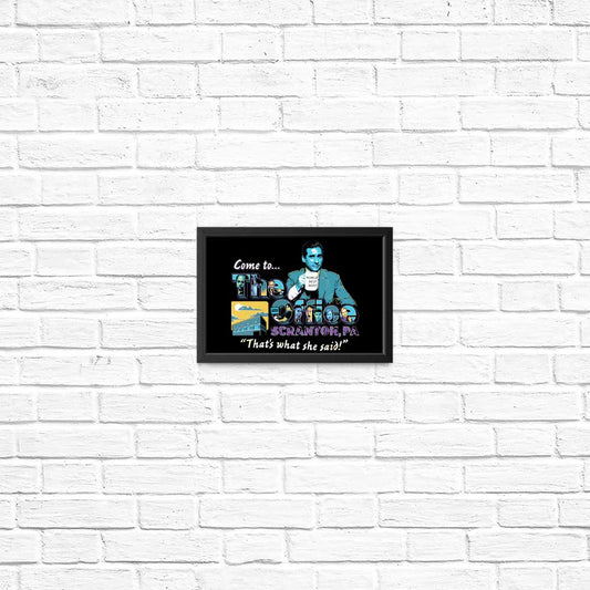 Come to Scranton - Posters & Prints