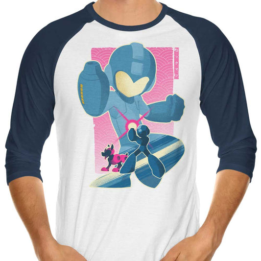 Companion and Mega - 3/4 Sleeve Raglan T-Shirt