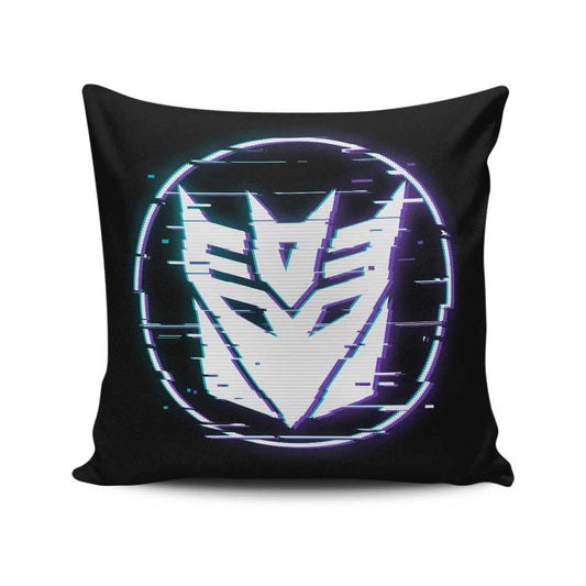Con Glitch - Throw Pillow