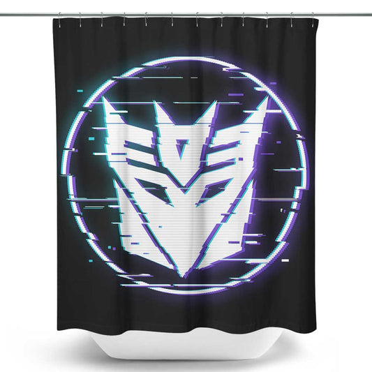Con Glitch - Shower Curtain