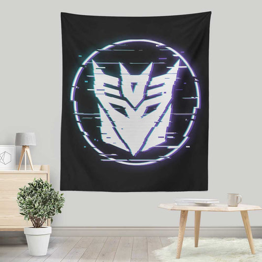 Con Glitch - Wall Tapestry