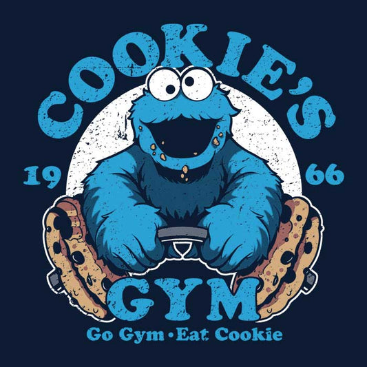Cookie's Gym - Throw Pillow