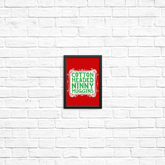 Cotton Headed - Posters & Prints