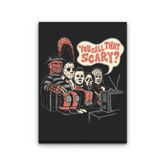 Couch Gag Horror - Canvas Print