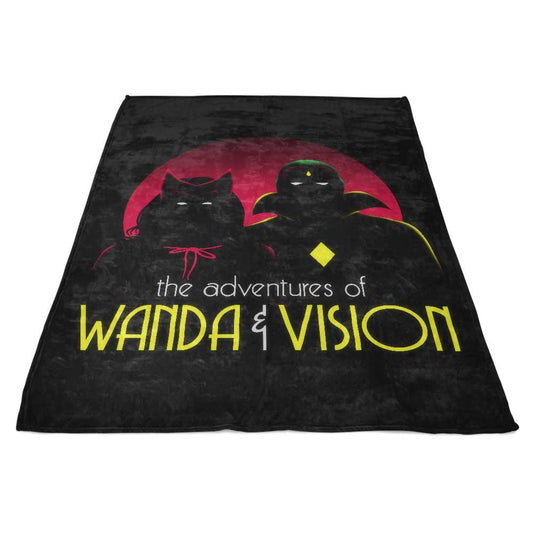 Couple Adventures - Fleece Blanket