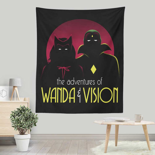 Couple Adventures - Wall Tapestry