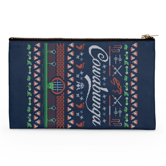 Cowabunga Christmas - Accessory Pouch