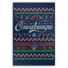 Cowabunga Christmas - Metal Print