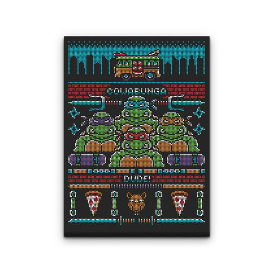 Cowabunga Dude - Canvas Print