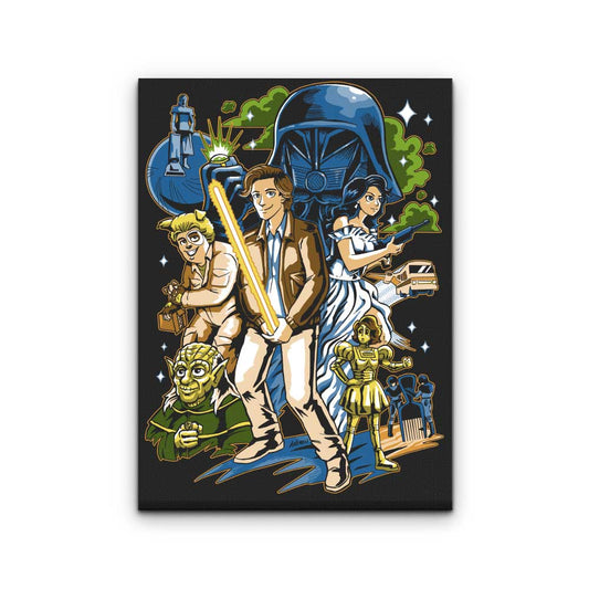 Crazy Space - Canvas Print