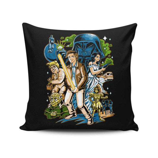 Crazy Space - Throw Pillow