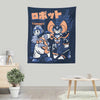 Creation of Robot Rival - Wall Tapestry