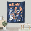 Creation of Robot Rival - Wall Tapestry
