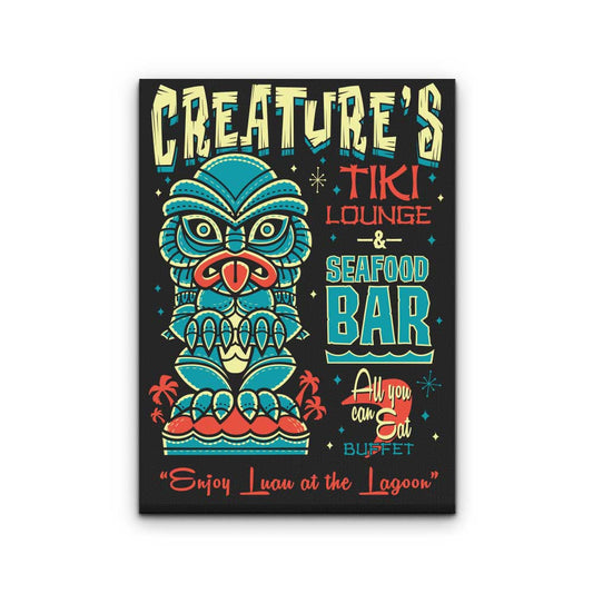 Creature Tiki - Canvas Print
