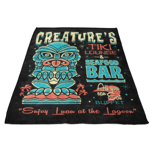 Creature Tiki - Fleece Blanket
