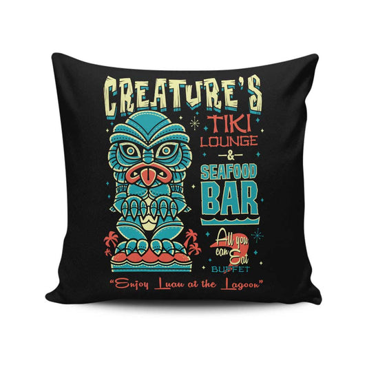 Creature Tiki - Throw Pillow