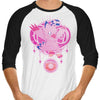 Crest of Love - 3/4 Sleeve Raglan T-Shirt