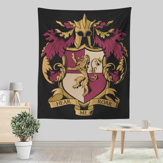 Crest of the Lion - Wall Tapestry