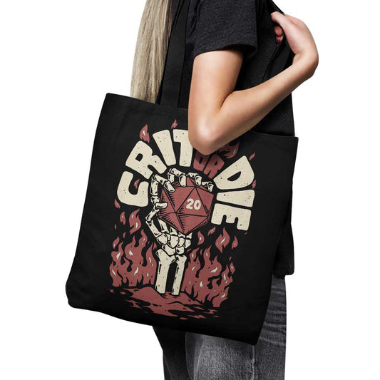 Crit or Die - Tote Bag