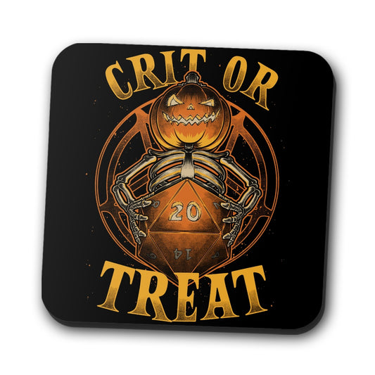 Crit or Treat - Coasters