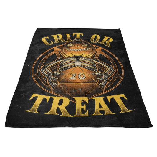 Crit or Treat - Fleece Blanket