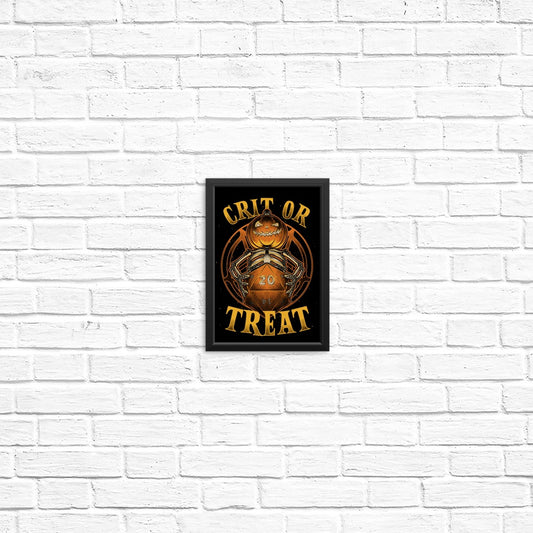 Crit or Treat - Posters & Prints
