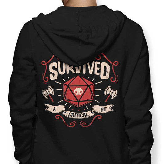 Critical Hit Survivor - Hoodie