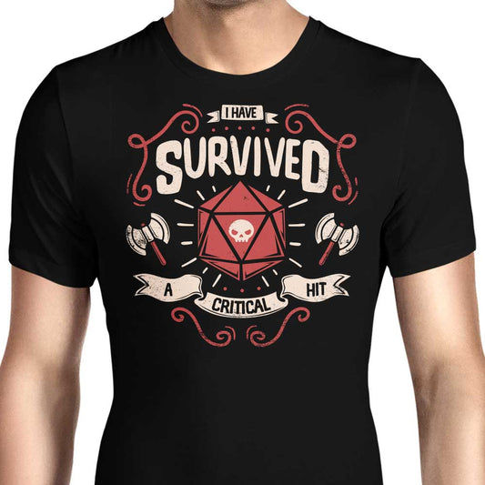 Critical Hit Survivor - Men's Apparel
