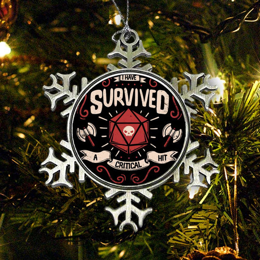 Critical Hit Survivor - Ornament