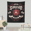 Critical Hit Survivor - Wall Tapestry