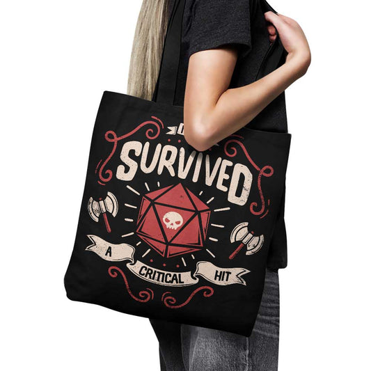 Critical Hit Survivor - Tote Bag