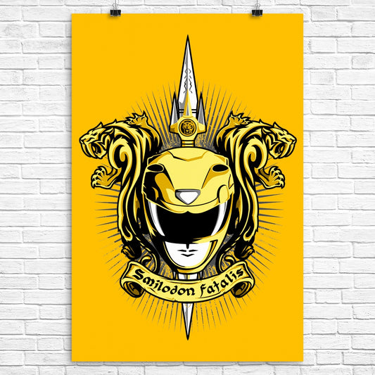 Croceus Smilodon Fatalis - Poster