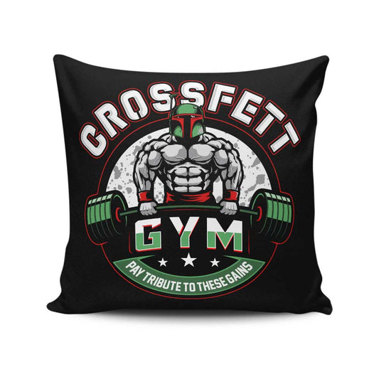 Cross Fett - Throw Pillow
