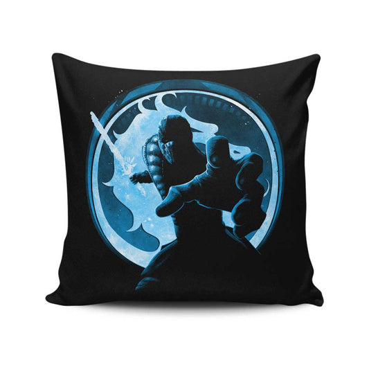 Cryomancer Ninja - Throw Pillow