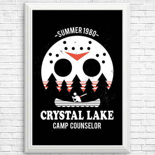 Crystal Lake Camp Counselor - Posters & Prints