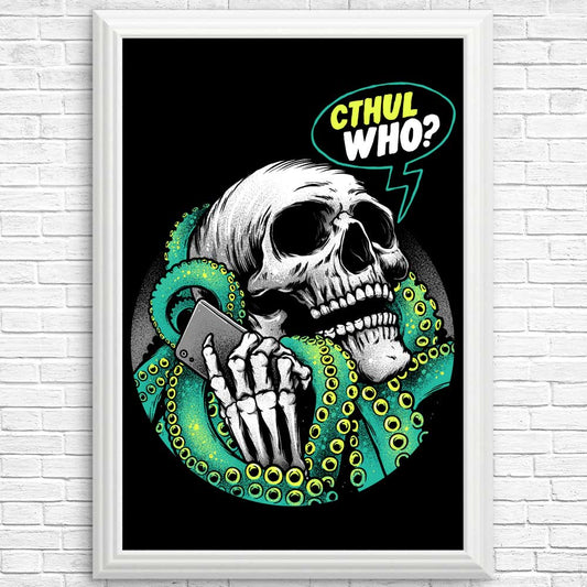 Cthul-Who - Posters & Prints