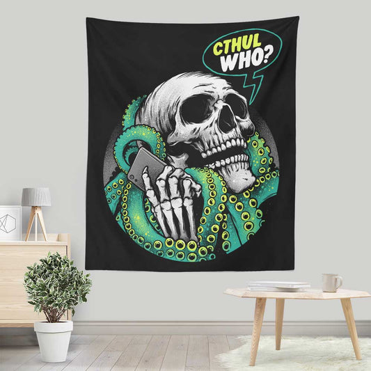 Cthul-Who - Wall Tapestry
