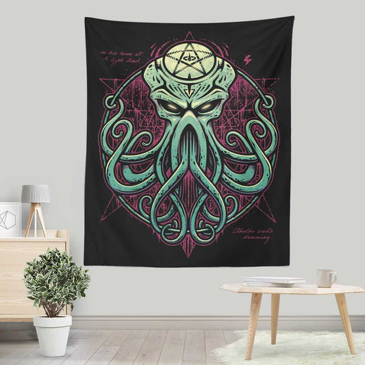 Cthulhu Awakens - Wall Tapestry