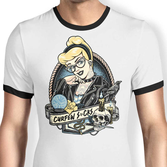 Curfew Sucks - Ringer T-Shirt