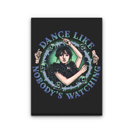 Dance Like Nobody's Watching - Canvas Print