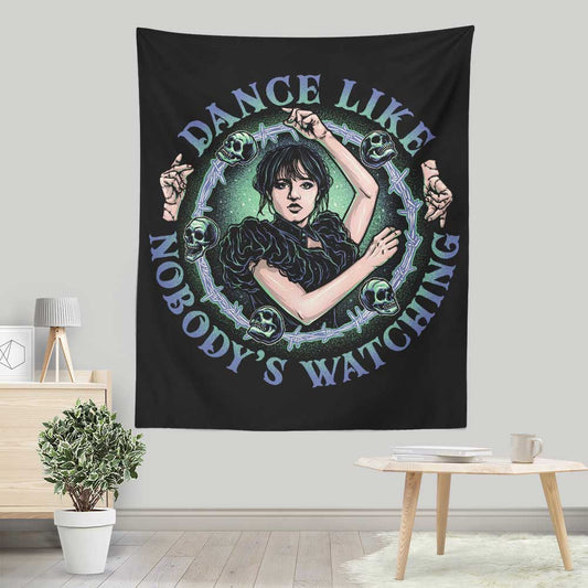 Dance Like Nobody's Watching - Wall Tapestry