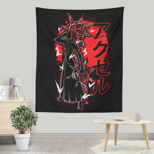Dancing Flames Power - Wall Tapestry