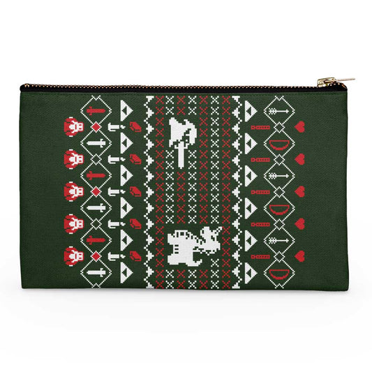 Dangerous to Go Alone at Christmas - Accessory Pouch