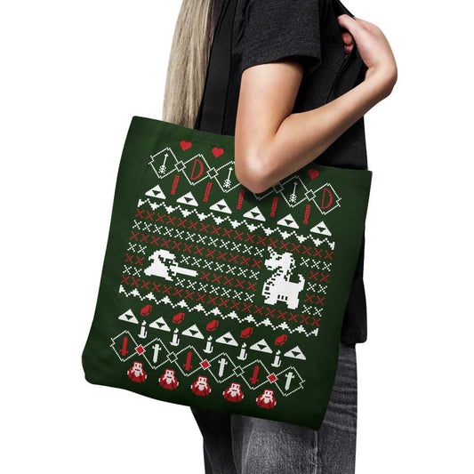 Dangerous to Go Alone at Christmas - Tote Bag