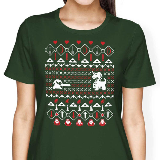 Dangerous to Go Alone at Christmas - Women's Apparel
