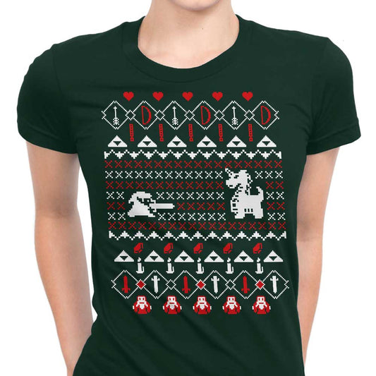 Dangerous to Go Alone at Christmas - Women's Apparel