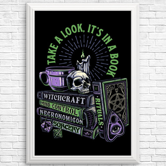 Dark Books - Posters & Prints