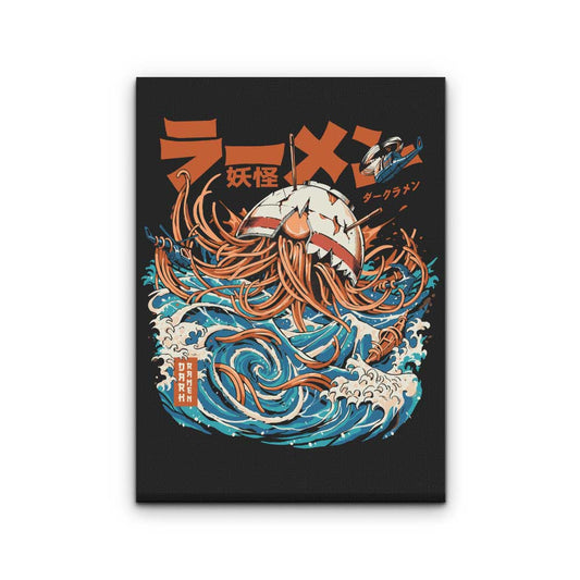 Dark Great Ramen (Alt) - Canvas Print