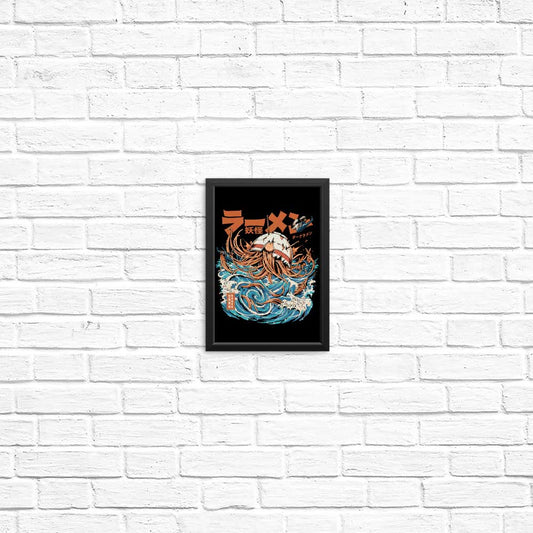 Dark Great Ramen (Alt) - Posters & Prints